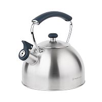 Чайник нерж. сталь 2,0л Master House GASPARE ГРАФИТ свисток индукция 84207