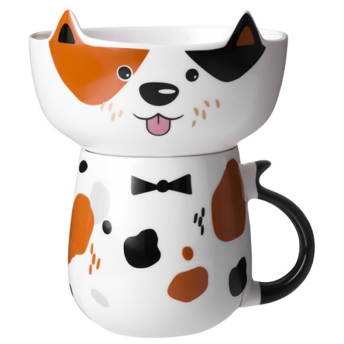 Набор детской посуды 2пр фарфор DOG Lefard 260-1082