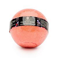 Соль для ванны бурлящая FABRIK COSMETOLOGY 120г Шарик Ice-cream bomb Ягоды