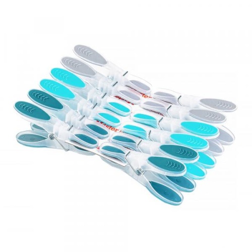 Прищепки бельевые 12шт КОЛИБРИ пластик Master House 75646