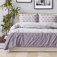 КПБ 1,5сп поплин 70*70см BONJUOR PARIS рис. 15985-1/15986-1 Patrizia