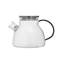 Чайник заварочный стекло 1000мл Taller с пружинкой TR-98243