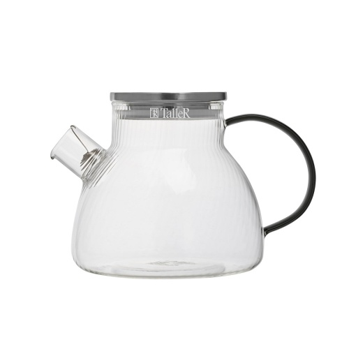 Чайник заварочный стекло 1000мл Taller с пружинкой TR-98243