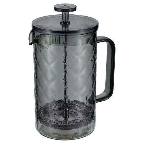 Френч-пресс 600мл Regent FRANCO GRAY боросил. стекло нерж. сталь 80-006 фото 2