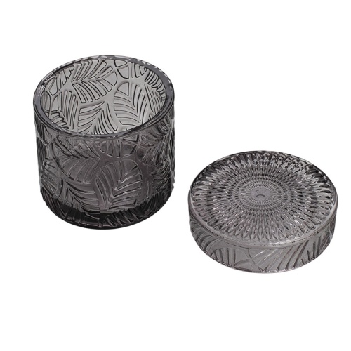 Шкатулка для украшений 9*8,5см ПЕПЕЛЬНО-ЧЕРНЫЙ круглая Магамакс Fancy100 фото 3