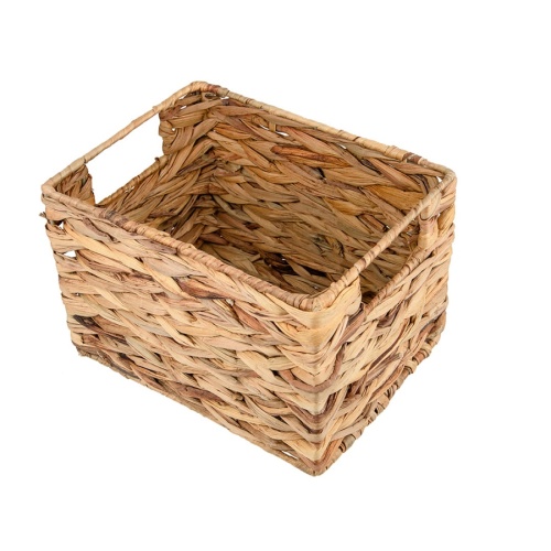 Корзина декоративная 25*19*17см ЗОЛОТИСТЫЙ КОЛОС песочный Магамакс EW-79M