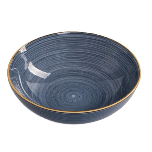 Тарелка суповая керамика 19см TWIST грозовое небо Domenik DMD203 фото 3