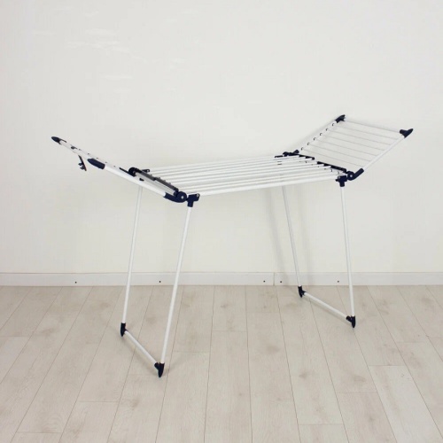 Сушилка для белья 25м QUATRO напольная (бело-синий) Joy Home 15025 фото 4