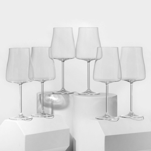 Набор бокалов для вина 6шт 400мл ALEX недекорированные Crystalex 40950/400 фото 2