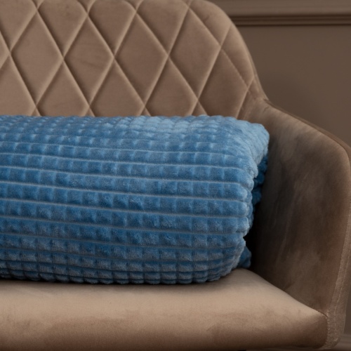 Плед 200*220см фланель СИНИЙ Absolute FF FNJq LTBL1 033/2022 NC фото 6