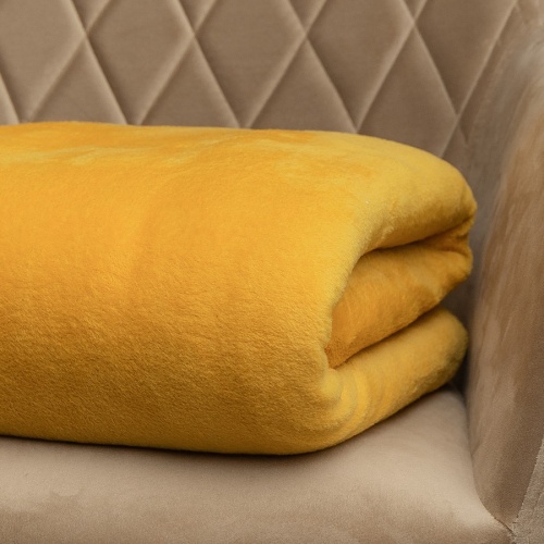 Плед 140*200см фланель ЖЕЛТЫЙ Absolute TF FNP Y 1420 фото 6 Плед 140*200см фланель ЖЕЛТЫЙ Absolute TF FNP Y 1420 фото 6