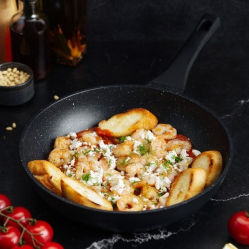 Сковорода 20см Tesoro FLORENCE BLUE литой алюм. АП TF2120 фото 14