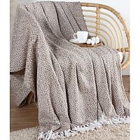 Плед 200*240см хлопок DIAMOND с кисточками Этель 10611687