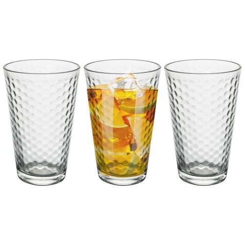 Набор стаканов 3шт 300мл HONEY высокие Купман YE6000020 фото 2