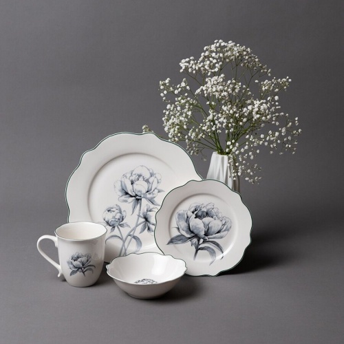 Кружка фарфор 420мл ФЛОРЕС Home Queen 77416 фото 3