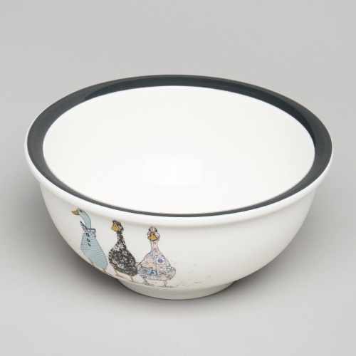 Салатник фарфор 15см 500мл FAMILY FARM ГУСИ Lefard 263-1280 фото 3