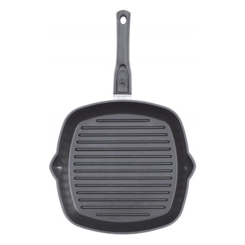 Сковорода-гриль 28*28см Tima ШЕФ литой алюм. АП со съем. ручкой 2814П фото 2 Сковорода-гриль 28*28см Tima ШЕФ литой алюм. АП со съем. ручкой 2814П фото 2