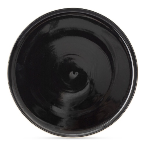 Тарелка обеденная фарфор 27см BLACK&GOLD Domenik DM3010 фото 2