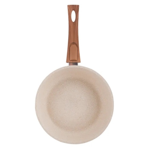 Сковорода 20см Традиция ВАНИЛЬ литой алюм. АП со съем. ручкой ТВ2205 фото 4