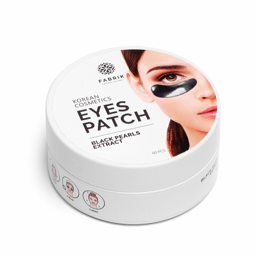 Патчи гидрогелевые FABRIK COSMETOLOGY 60шт с экстрактом черного жемчуга фото 2 Патчи гидрогелевые FABRIK COSMETOLOGY 60шт с экстрактом черного жемчуга фото 2