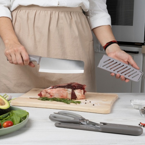 Топорик для мяса 16см КОМФОРТ в футляре Taller TR-22031 фото 3