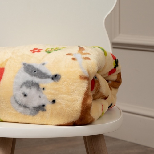 Плед 110*140см фланель ЛЕСНЫЕ ЖИТЕЛИ Absolute TF FN 914 1114 фото 2