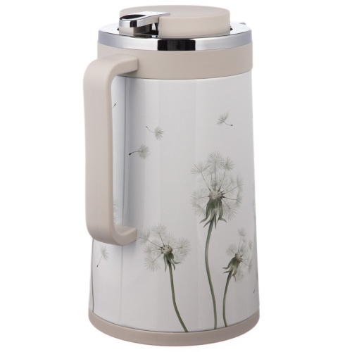 Термокувшин 950мл Agness DANDELION у/г стекло пластик 734-206 фото 2