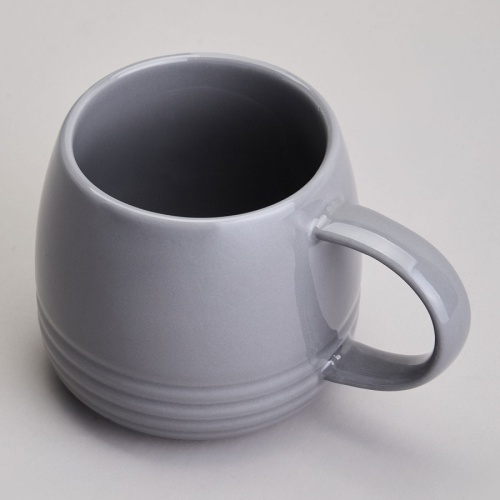 Кружка фарфор 400мл TRENDY СЕРЫЙ Lefard 358-2235 фото 2
