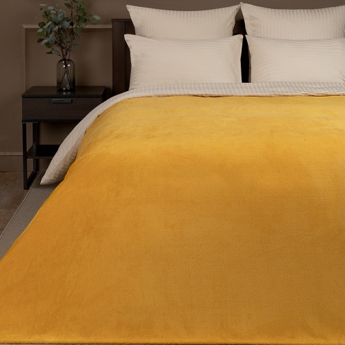 Плед 140*200см фланель ЖЕЛТЫЙ Absolute TF FNP Y 1420 фото 2 Плед 140*200см фланель ЖЕЛТЫЙ Absolute TF FNP Y 1420 фото 2