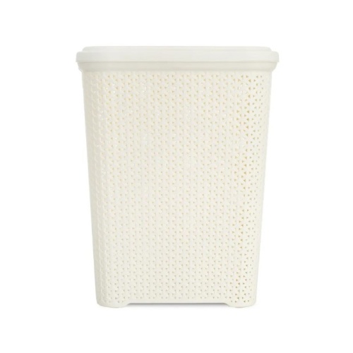 Корзина для белья 55л RATTAN слоновая кость Hobby Life HL081106IV фото 3