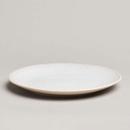 Тарелка обеденная керамика 27см CROCUS бежевый Bronco 577-218 фото 3