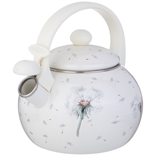 Чайник эмаль 2,2л Agness DANDELION свисток индукция 943-054 фото 2
