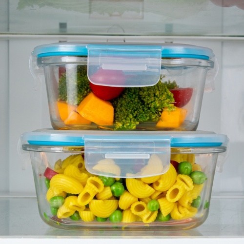 Контейнер квадратный 0,52л стекло СИНИЙ Appetite SL520SB фото 5 Контейнер квадратный 0,52л стекло СИНИЙ Appetite SL520SB фото 5