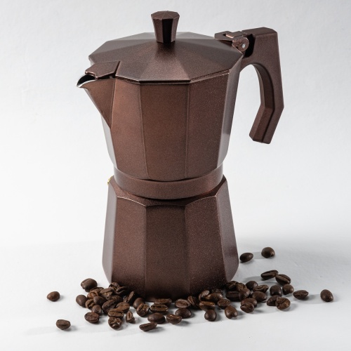 Кофеварка для молотого кофе 300мл Taller ЛУНГО алюм. TR-11322 фото 2