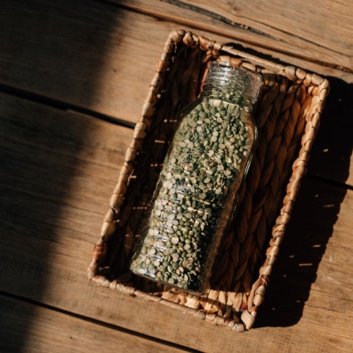 Поднос плетенный 28*18*5см ЗОЛОТИСТЫЙ КОЛОС песочный Магамакс Shan-11 фото 6