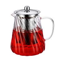 Чайник заварочный стекло 900мл Regent FRANCO с фильтром 66-3016