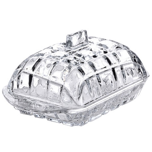 Масленка стекло 17*10*8см ROMANCE с крышкой Kaveh 1179 фото 2