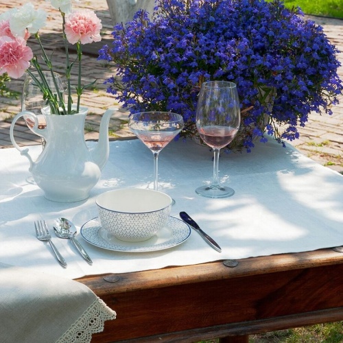 Салатник фарфор 13,8см 600мл ВОЗДУШНАЯ Home Queen 77099 фото 5