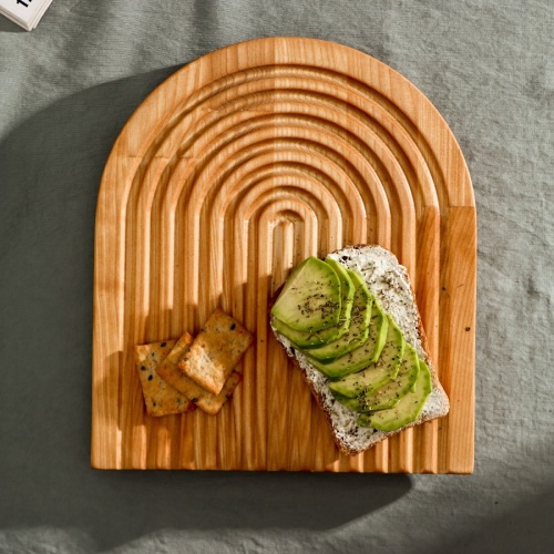 Доска сервировочная берёза 25*22см КУХНИ МИРА Adelica 9093783 фото 2