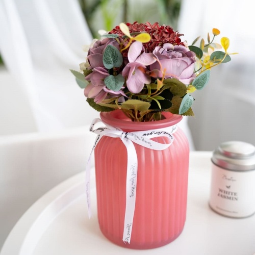 Композиция цветочная 10,5*25см ФАНТАЗИЯ розовый Магамакс Fancy86 фото 6