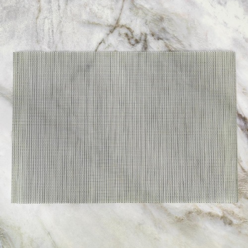 Персонник-салфетка ПВХ 30*45см КЛАССИКА серебристый 904-0474 1/4 фото 2 Персонник-салфетка ПВХ 30*45см КЛАССИКА серебристый 904-0474 1/4 фото 2