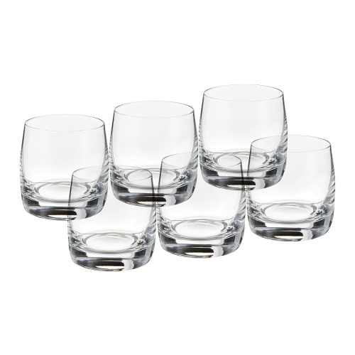 Набор стаканов 6шт 230мл ИДЕАЛ низкие Crystalex 25015/230 фото 2