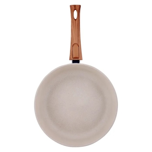 Сковорода 26см Традиция ВАНИЛЬ литой алюм. АП со съем. ручкой ТВ2265 фото 4