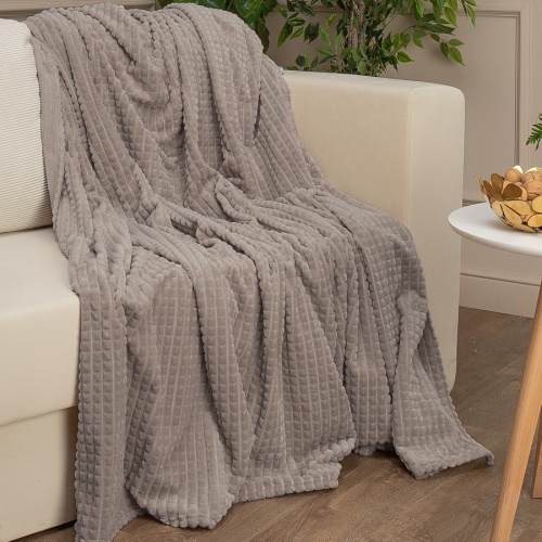 Плед 200*220см фланель БЕЖЕВЫЙ Absolute FF FNJq BE-GY3 006/2022 NC фото 5