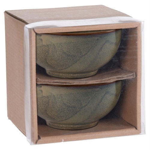 Набор пиал керамика 2шт 320мл 11,5см МАТОВЫЕ 2 цвета Купман Q94000050 1/2 фото 2