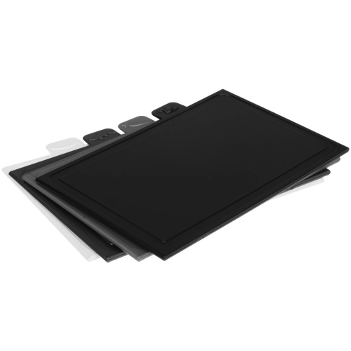 Набор разделочных досок 4шт пластик МОНОХРОМ на подставке Tima 524932 фото 2