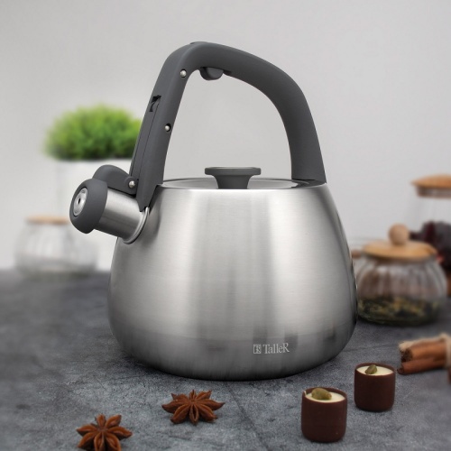 Чайник нерж. сталь 2,2л Taller РЕЙНАРД автоподъем крышки TR-11372 фото 5