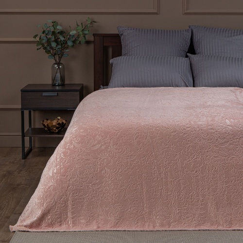 Плед 150*200см фланель U-Узоры РОЗОВАЯ ПУДРА Absolute TF FNE PI4 1520 14-1310 фото 2