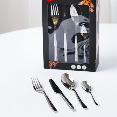 Набор столовых приборов 16пр ЯМАБУКИ глянцевые Home Quee 77218 фото 6