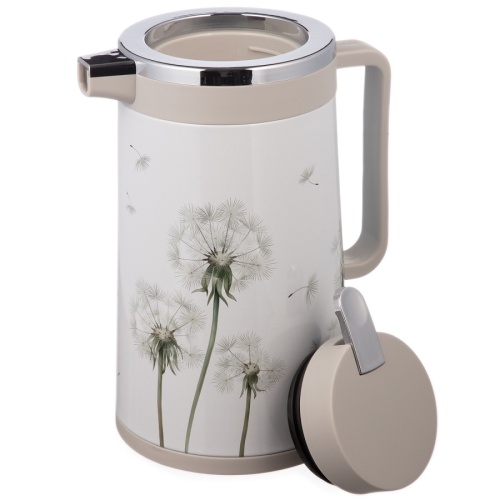 Термокувшин 950мл Agness DANDELION у/г стекло пластик 734-206 фото 3